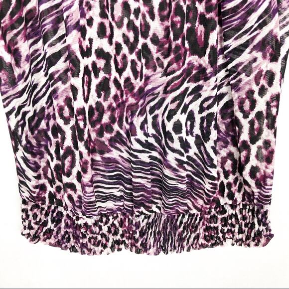 Apt. 9 Women’s Animal Print Blouse Size Small - Picture 7 of 7